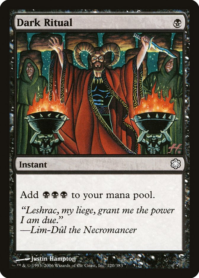 Dark Ritual [Coldsnap Theme Decks] | Card Merchant Takapuna