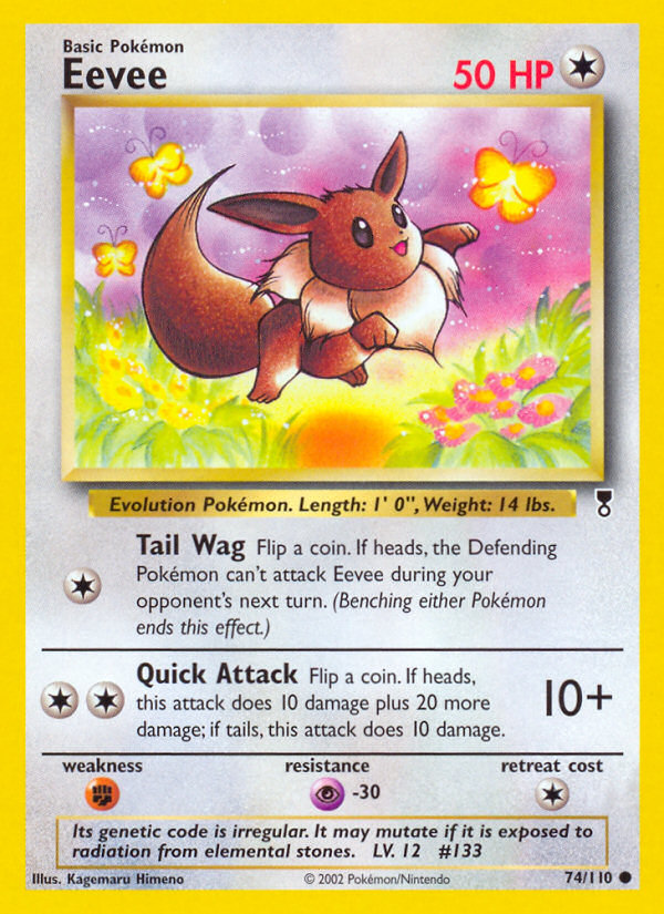 Eevee (74/110) [Legendary Collection] | Card Merchant Takapuna