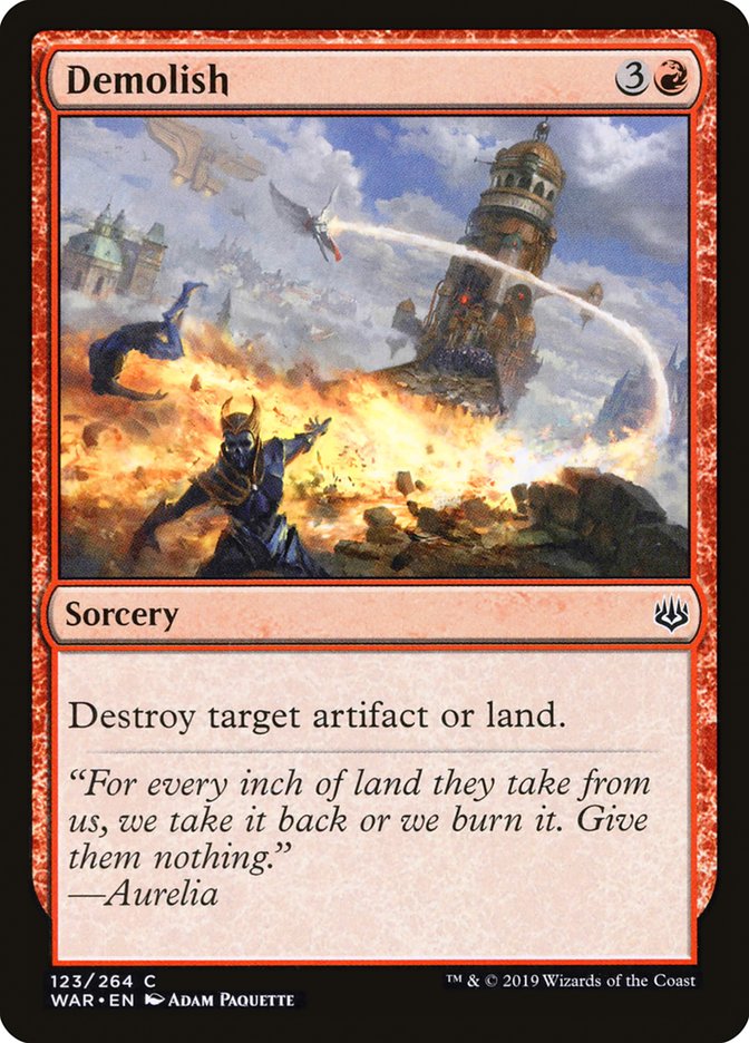 Demolish [War of the Spark] | Card Merchant Takapuna