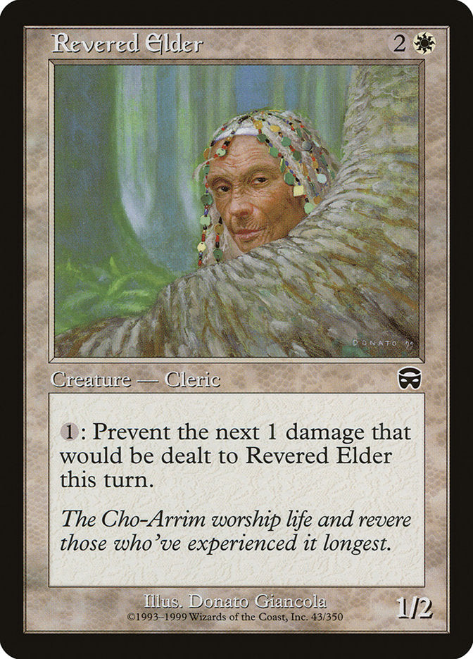Revered Elder [Mercadian Masques] | Card Merchant Takapuna