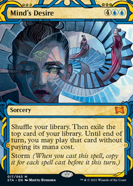 Mind's Desire (Foil Etched) [Strixhaven: School of Mages Mystical Archive] | Card Merchant Takapuna