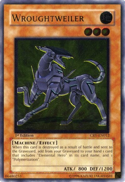 Wroughtweiler [CRV-EN012] Ultimate Rare | Card Merchant Takapuna