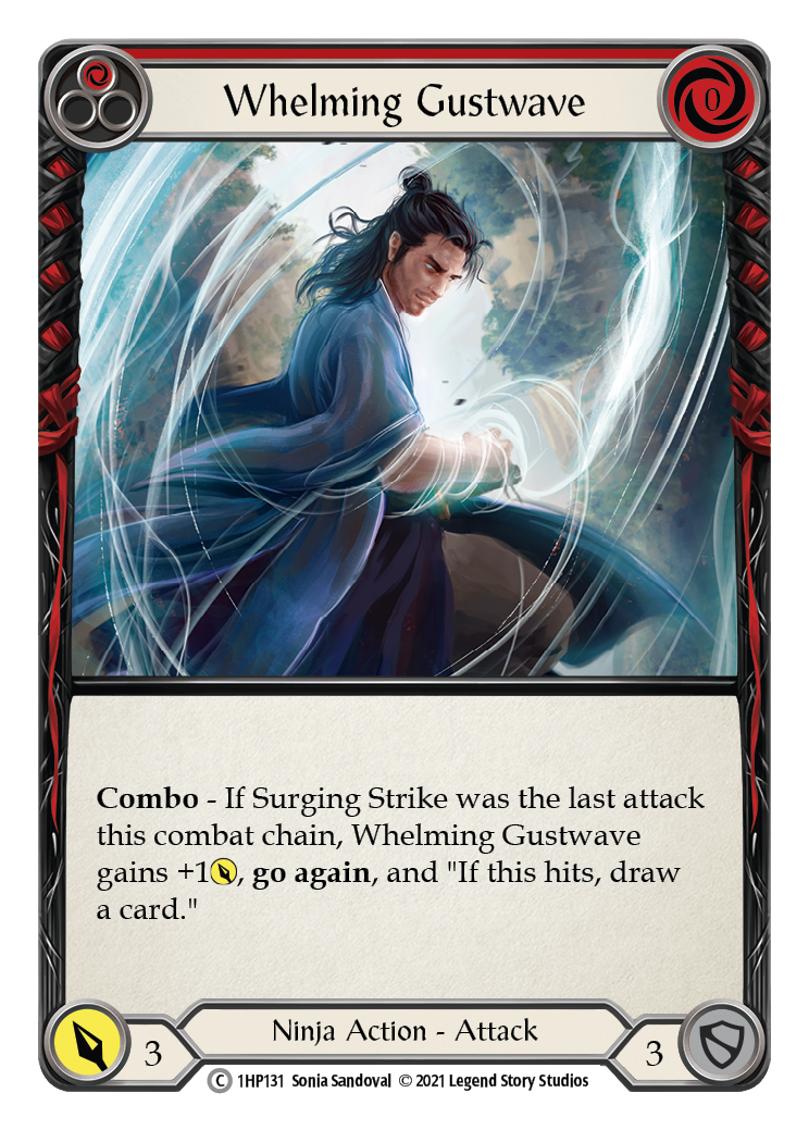 Whelming Gustwave (Red) [1HP131] (History Pack 1) | Card Merchant Takapuna