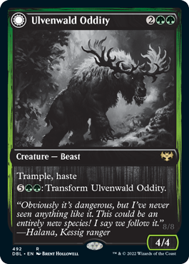 Ulvenwald Oddity // Ulvenwald Behemoth [Innistrad: Double Feature] | Card Merchant Takapuna