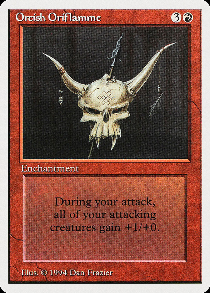 Orcish Oriflamme [Summer Magic / Edgar] | Card Merchant Takapuna