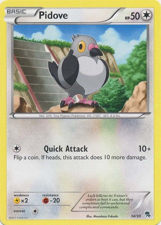 Pidove (14/30) [Black & White: Trainer Kit - Zoroark] | Card Merchant Takapuna