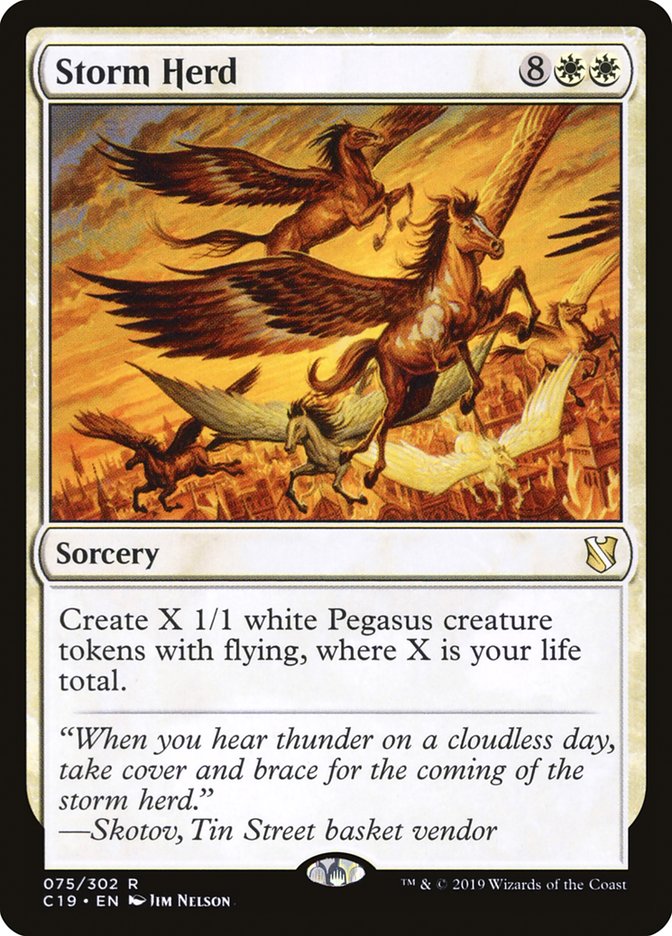 Storm Herd [Commander 2019] | Card Merchant Takapuna