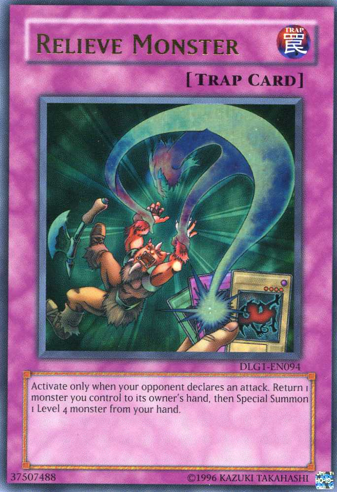 Relieve Monster [DLG1-EN094] Ultra Rare | Card Merchant Takapuna