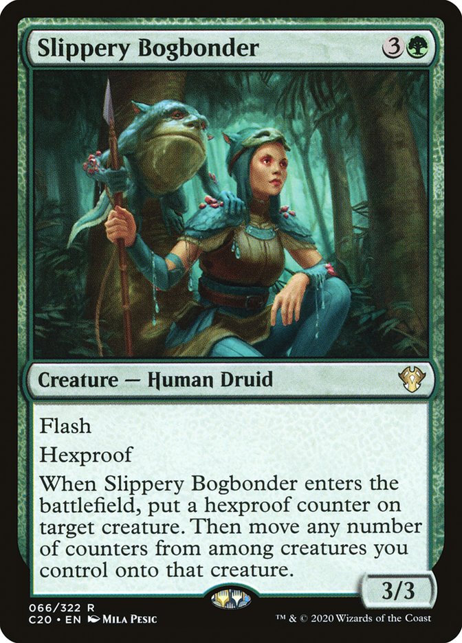 Slippery Bogbonder [Commander 2020] | Card Merchant Takapuna