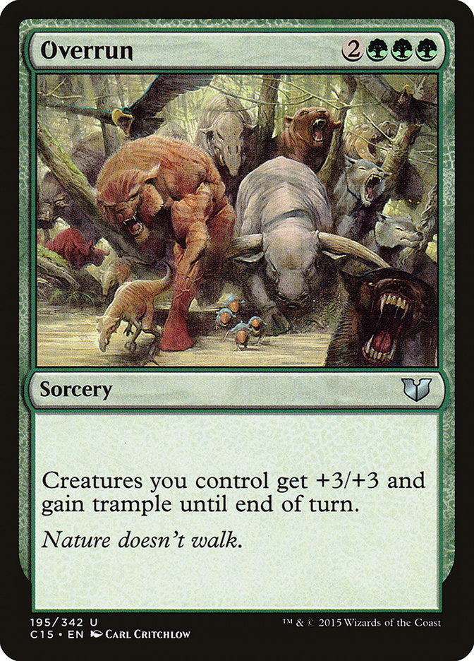 Overrun [Commander 2015] | Card Merchant Takapuna