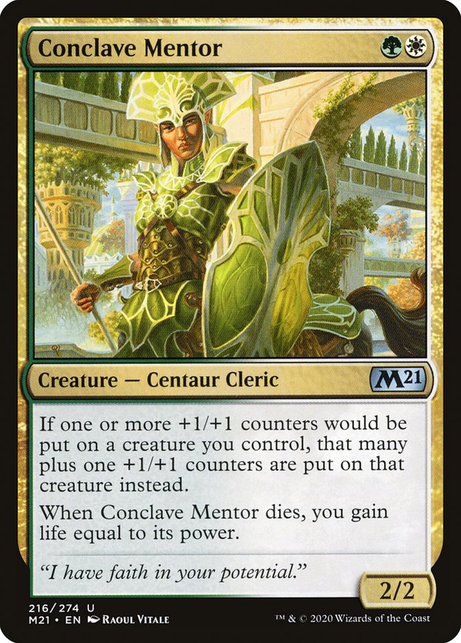 Conclave Mentor [Core Set 2021] | Card Merchant Takapuna