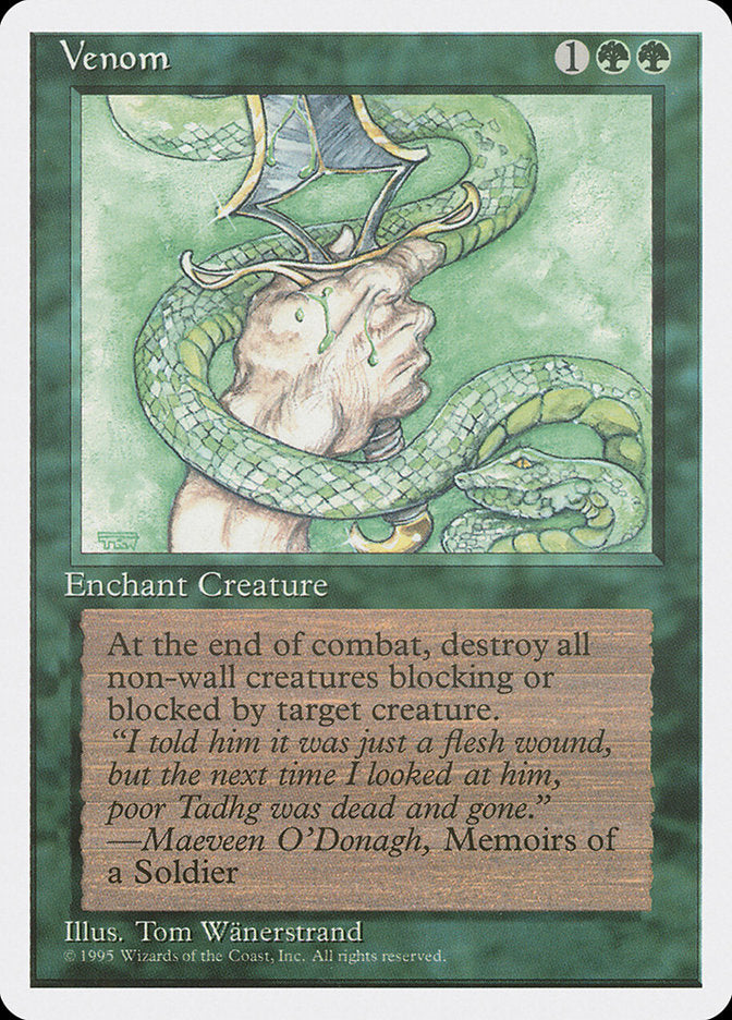 Venom [Fourth Edition] | Card Merchant Takapuna