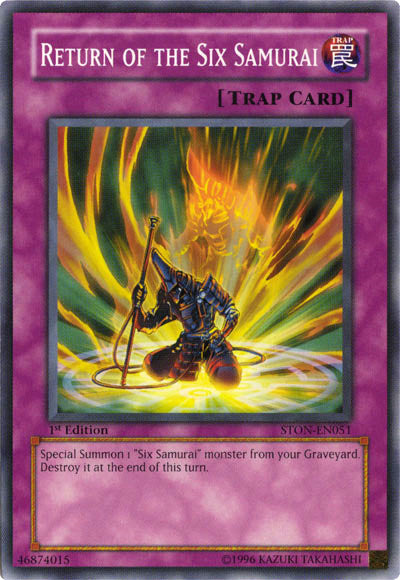 Return of the Six Samurai [STON-EN051] Common | Card Merchant Takapuna