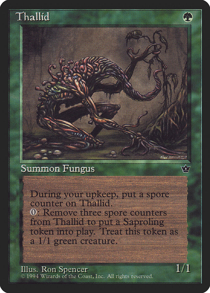 Thallid (Ron Spencer) [Fallen Empires] | Card Merchant Takapuna