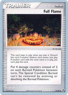 Full Flame (74/92) (Eeveelutions - Jimmy Ballard) [World Championships 2006] | Card Merchant Takapuna