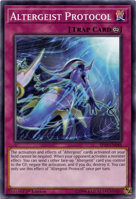 Altergeist Protocol [SP18-EN048] Common | Card Merchant Takapuna