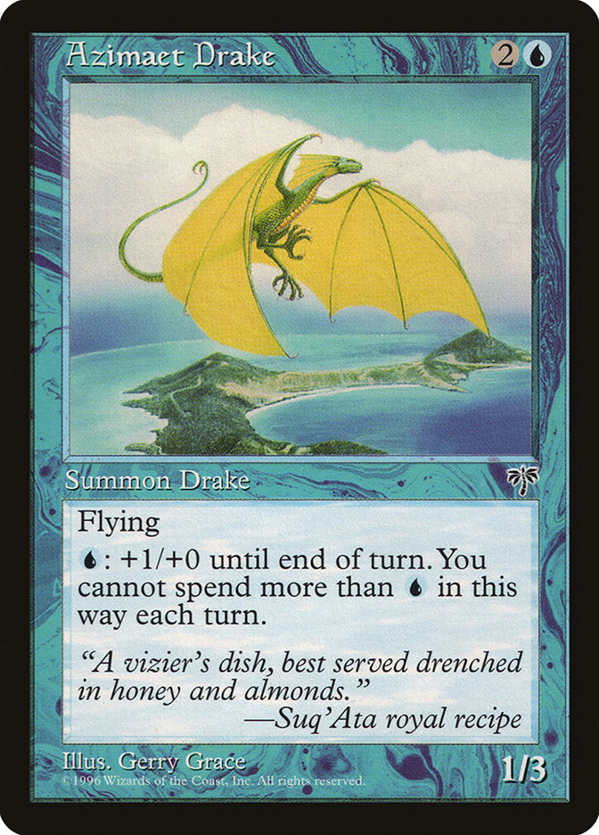 Azimaet Drake [Mirage] | Card Merchant Takapuna