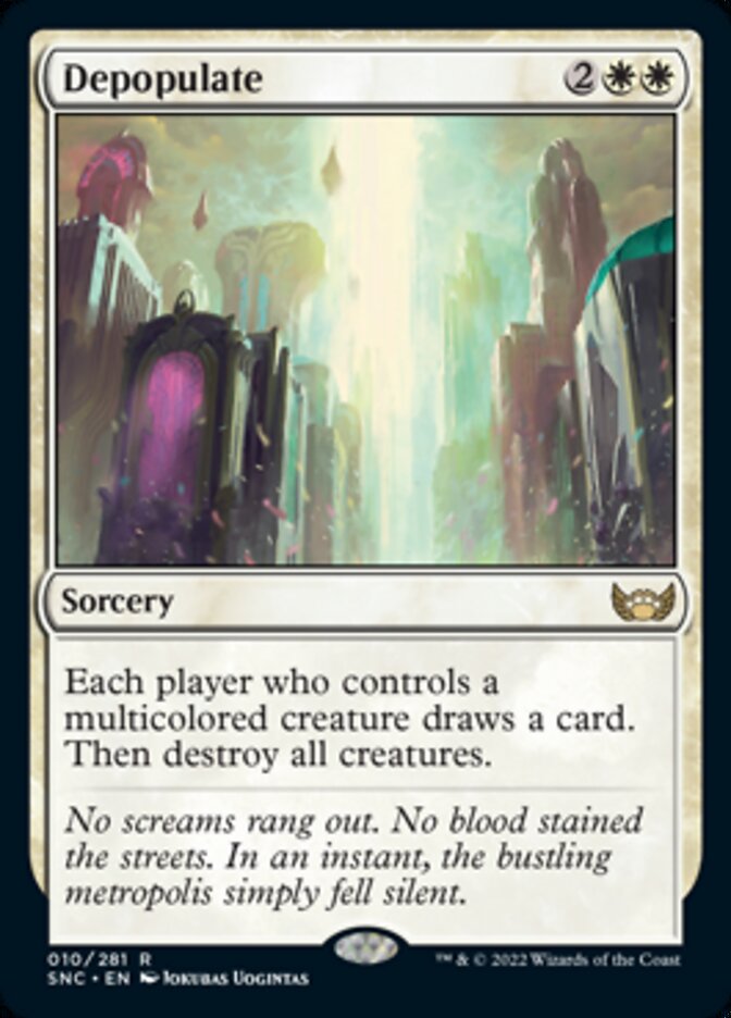 Depopulate [Streets of New Capenna] | Card Merchant Takapuna