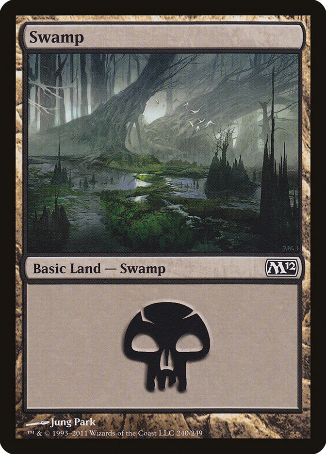 Swamp (240) [Magic 2012] | Card Merchant Takapuna