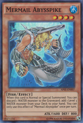 Mermail Abysspike [AP05-EN007] Super Rare | Card Merchant Takapuna