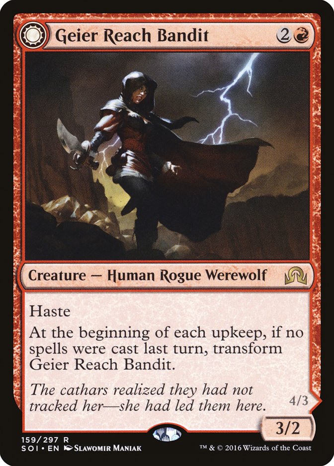 Geier Reach Bandit // Vildin-Pack Alpha [Shadows over Innistrad] | Card Merchant Takapuna