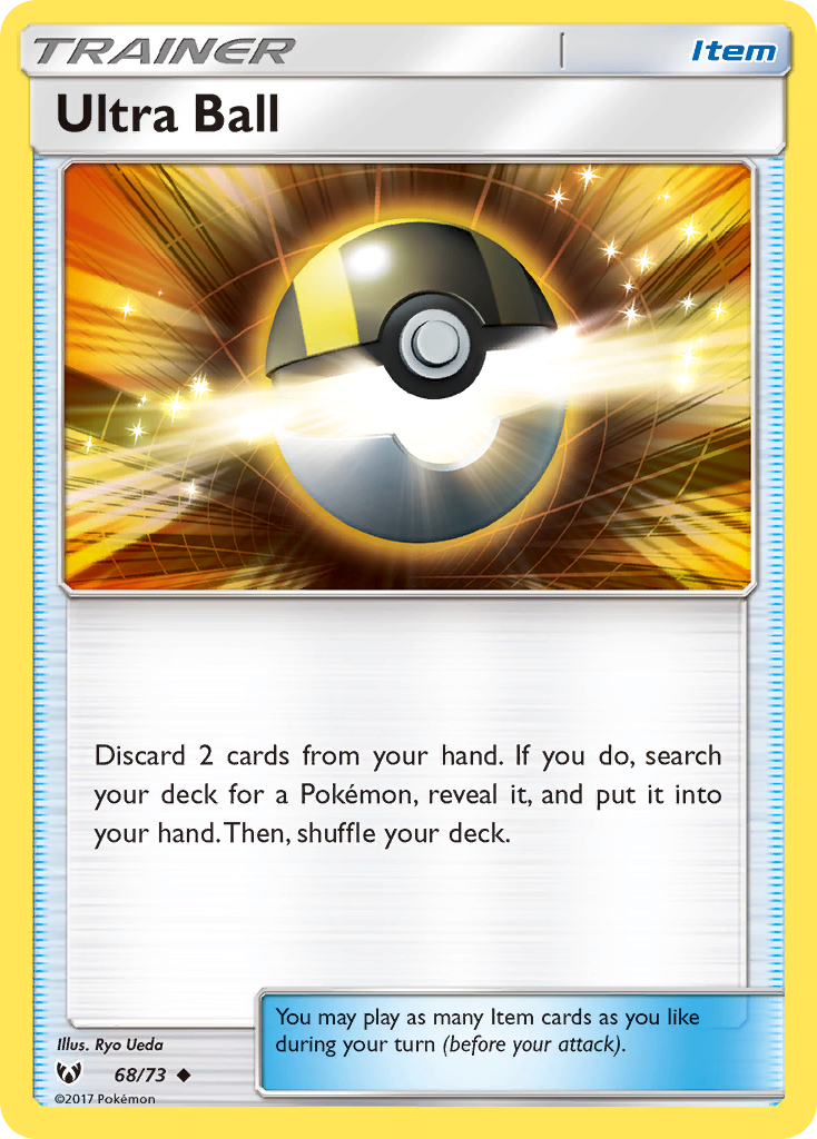 Ultra Ball (68/73) [Sun & Moon: Shining Legends] | Card Merchant Takapuna