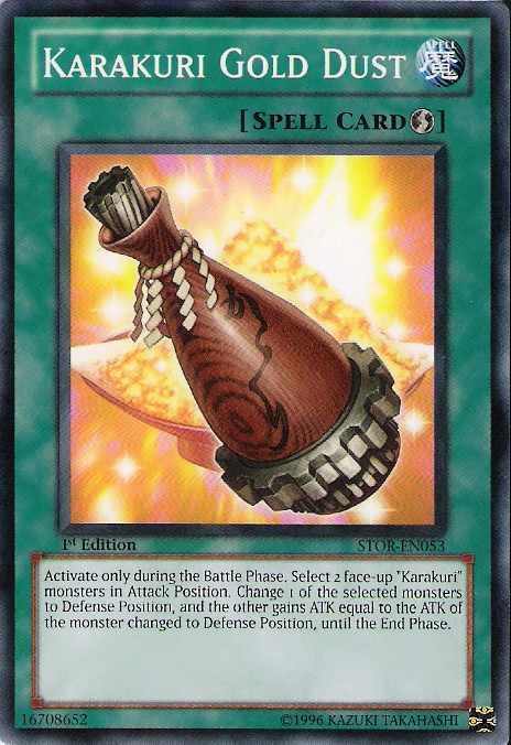 Karakuri Gold Dust [STOR-EN053] Common | Card Merchant Takapuna