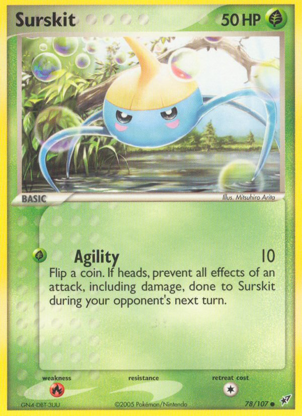 Surskit (78/107) [EX: Deoxys] | Card Merchant Takapuna