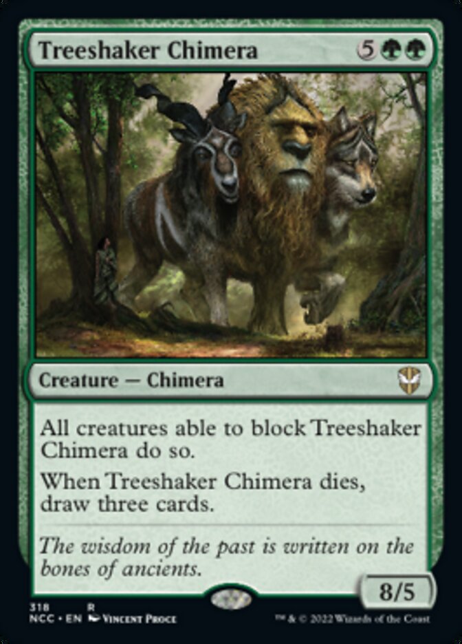 Treeshaker Chimera [Streets of New Capenna Commander] | Card Merchant Takapuna