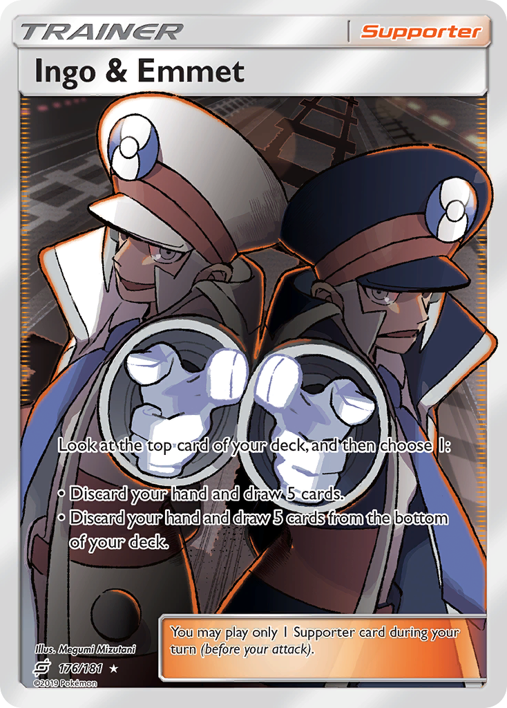 Ingo & Emmet (176/181) [Sun & Moon: Team Up] | Card Merchant Takapuna