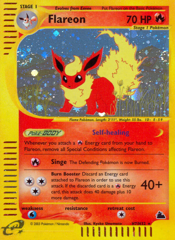 Flareon (H7/H32) [Skyridge] | Card Merchant Takapuna