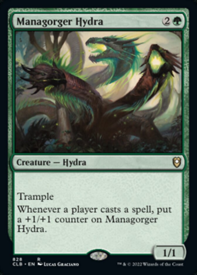 Managorger Hydra [Commander Legends: Battle for Baldur's Gate] | Card Merchant Takapuna
