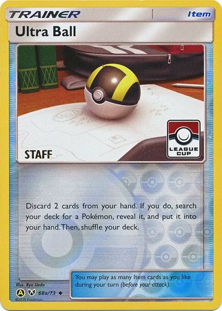 Ultra Ball (68a/73) (League Promo Staff) [Sun & Moon: Shining Legends] | Card Merchant Takapuna