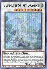 Blue-Eyes Spirit Dragon (Green) [LDS2-EN020] Ultra Rare | Card Merchant Takapuna