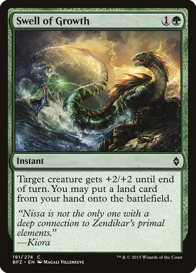 Swell of Growth [Battle for Zendikar] | Card Merchant Takapuna
