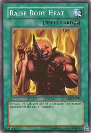 Raise Body Heat [LOB-EN097] Common | Card Merchant Takapuna