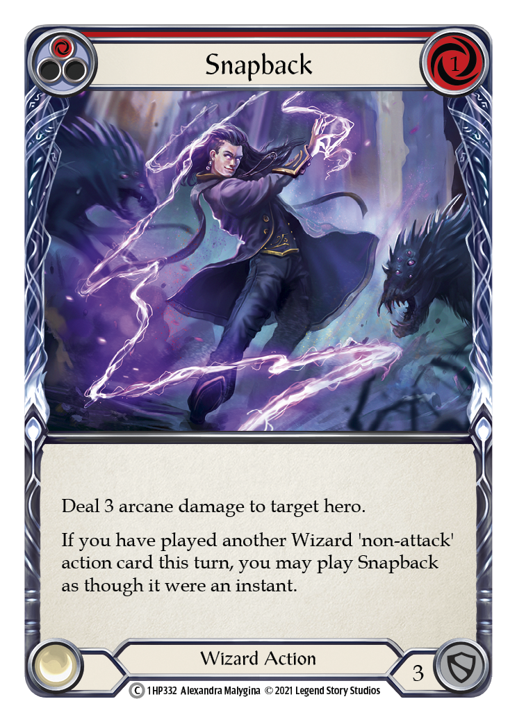 Snapback (Red) [1HP332] (History Pack 1) | Card Merchant Takapuna