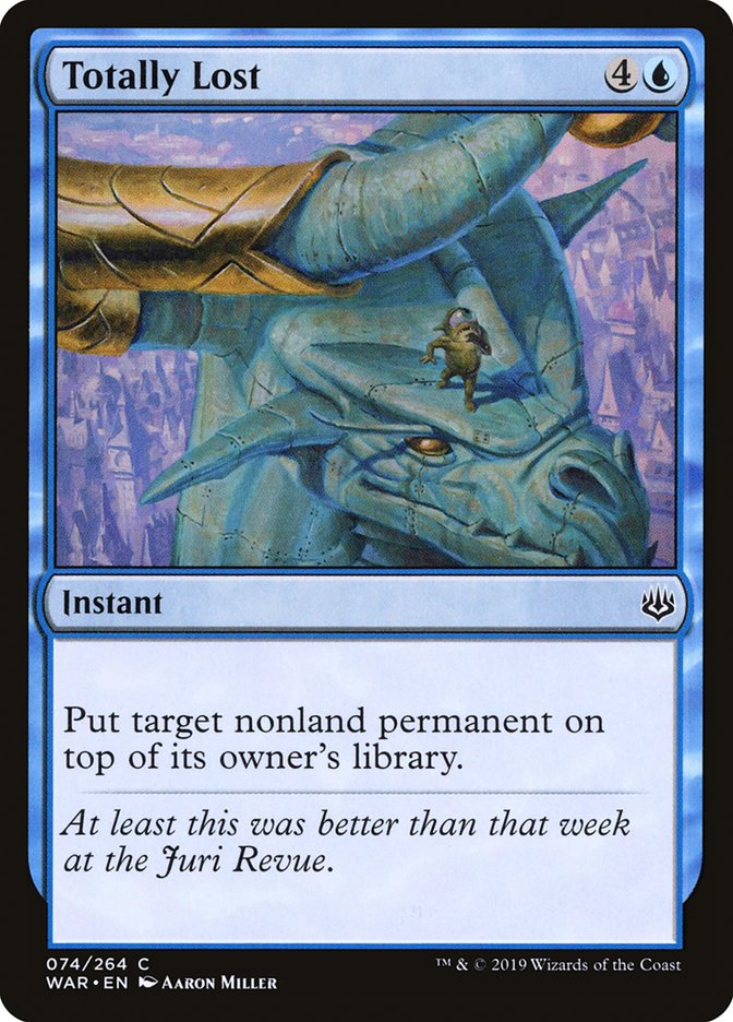 Totally Lost [War of the Spark] | Card Merchant Takapuna
