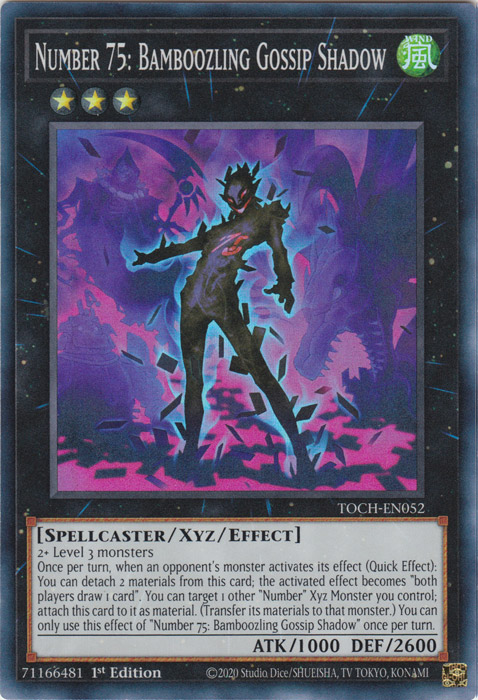 Number 75: Bamboozling Gossip Shadow [TOCH-EN052] Super Rare | Card Merchant Takapuna