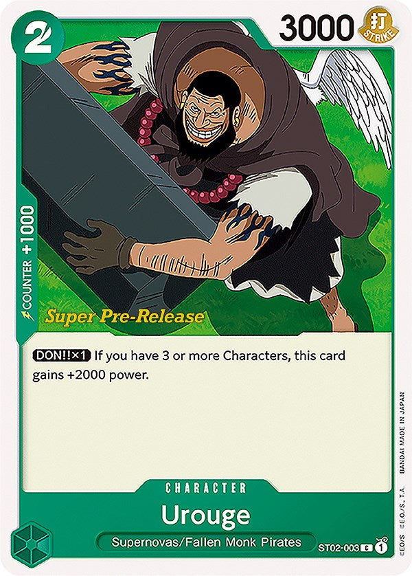 Urouge [Super Pre-Release Starter Deck: Worst Generation] | Card Merchant Takapuna