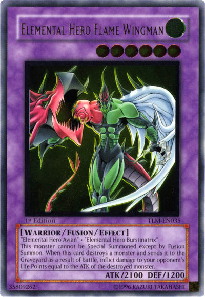 Elemental Hero Flame Wingman [TLM-EN035] Ultimate Rare | Card Merchant Takapuna
