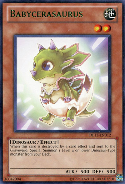Babycerasaurus (Green) [DL13-EN012] Rare | Card Merchant Takapuna