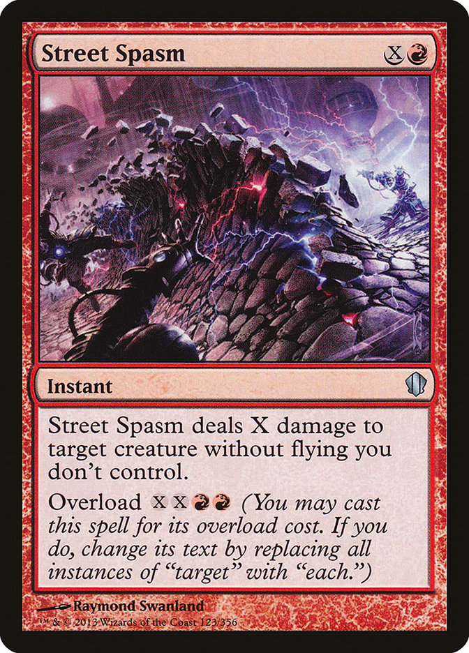 Street Spasm [Commander 2013] | Card Merchant Takapuna