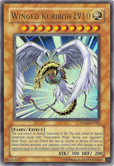 Winged Kuriboh LV10 [DR04-EN005] Ultra Rare | Card Merchant Takapuna