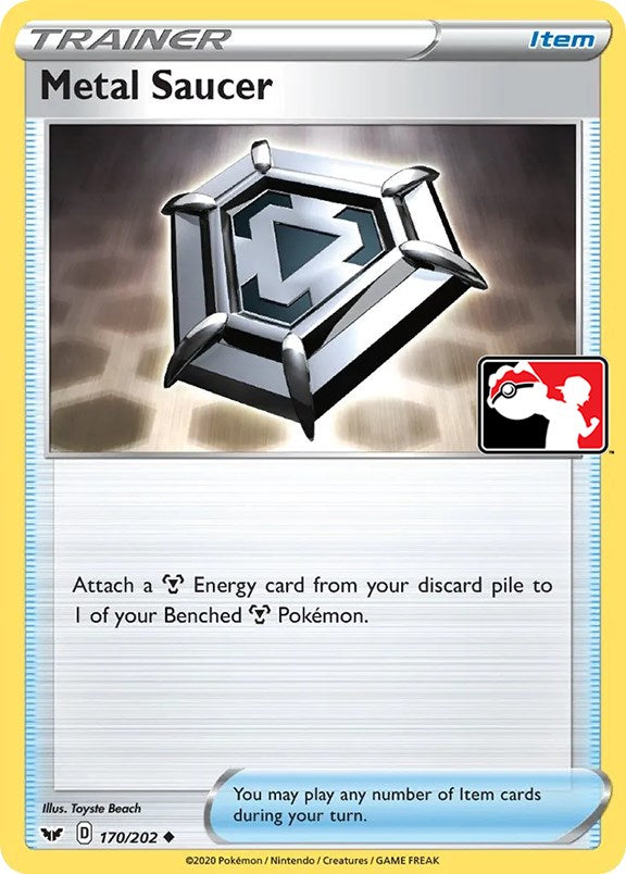 Metal Saucer (170/202) [Prize Pack Series One] | Card Merchant Takapuna