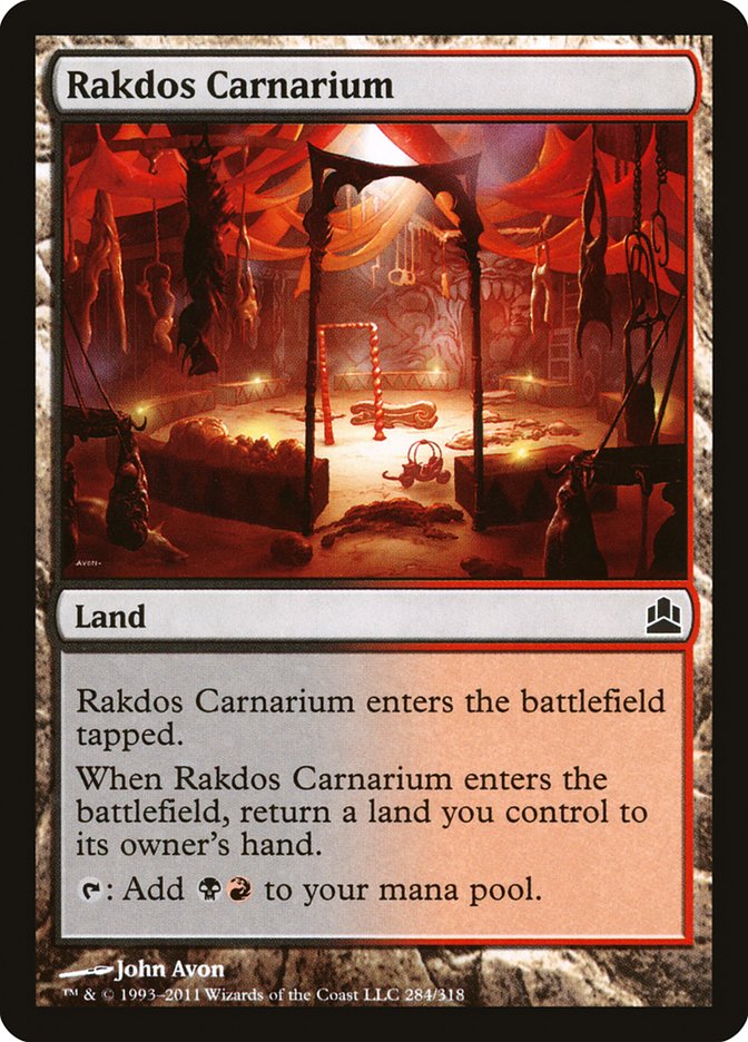 Rakdos Carnarium [Commander 2011] | Card Merchant Takapuna