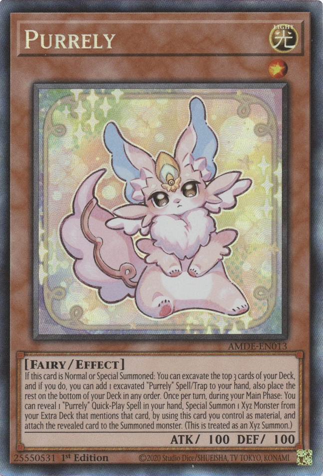 Purrely [AMDE-EN013] Collector's Rare | Card Merchant Takapuna