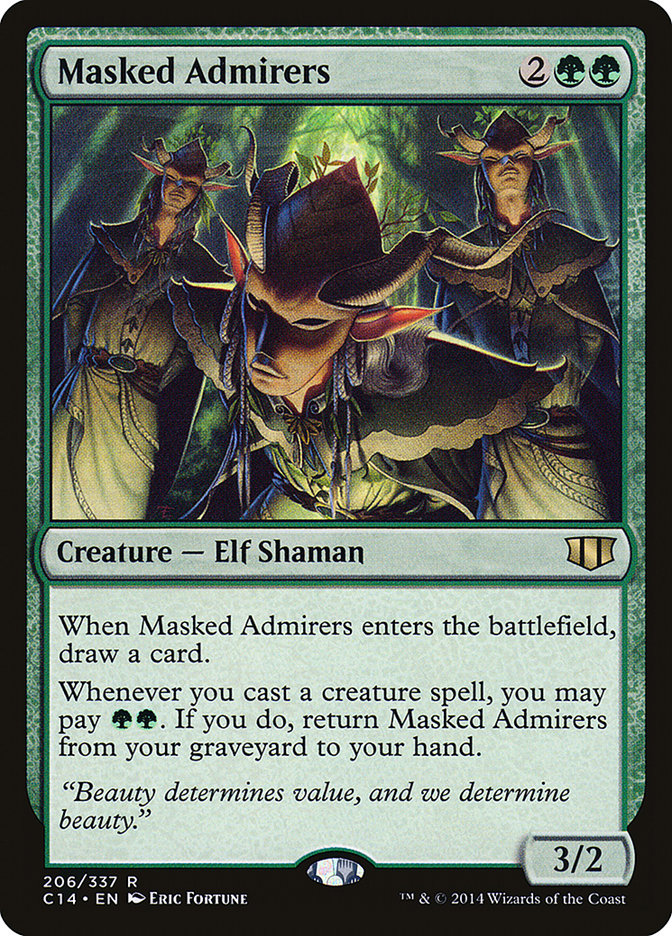 Masked Admirers [Commander 2014] | Card Merchant Takapuna