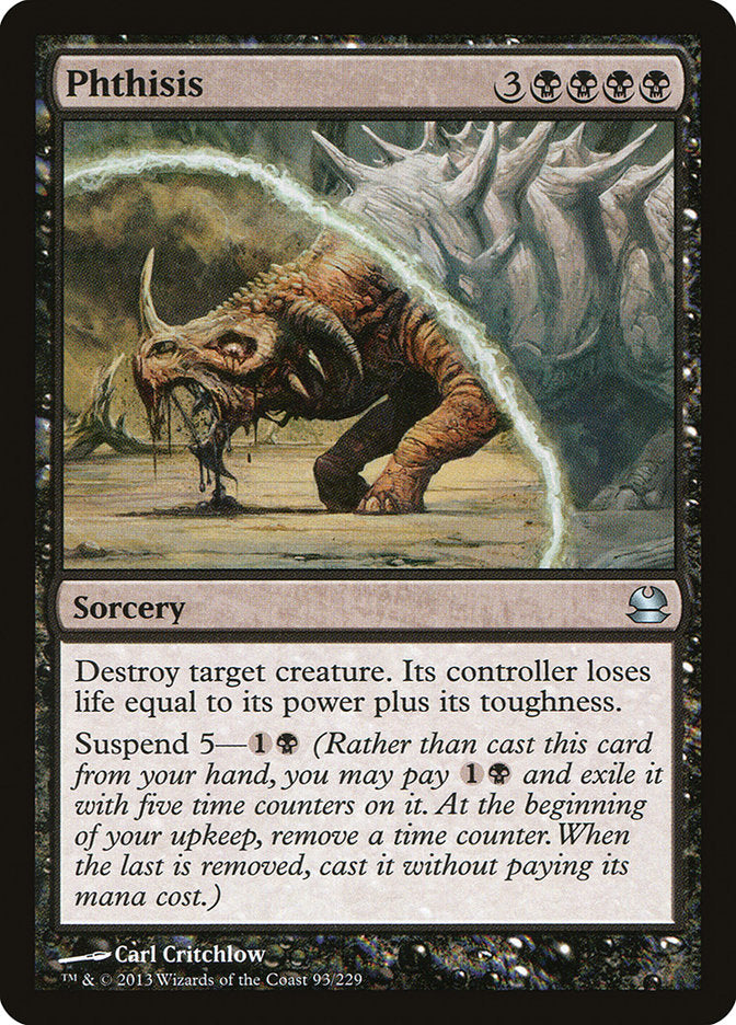 Phthisis [Modern Masters] | Card Merchant Takapuna