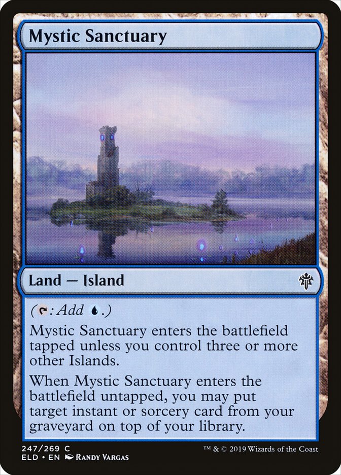 Mystic Sanctuary [Throne of Eldraine] | Card Merchant Takapuna